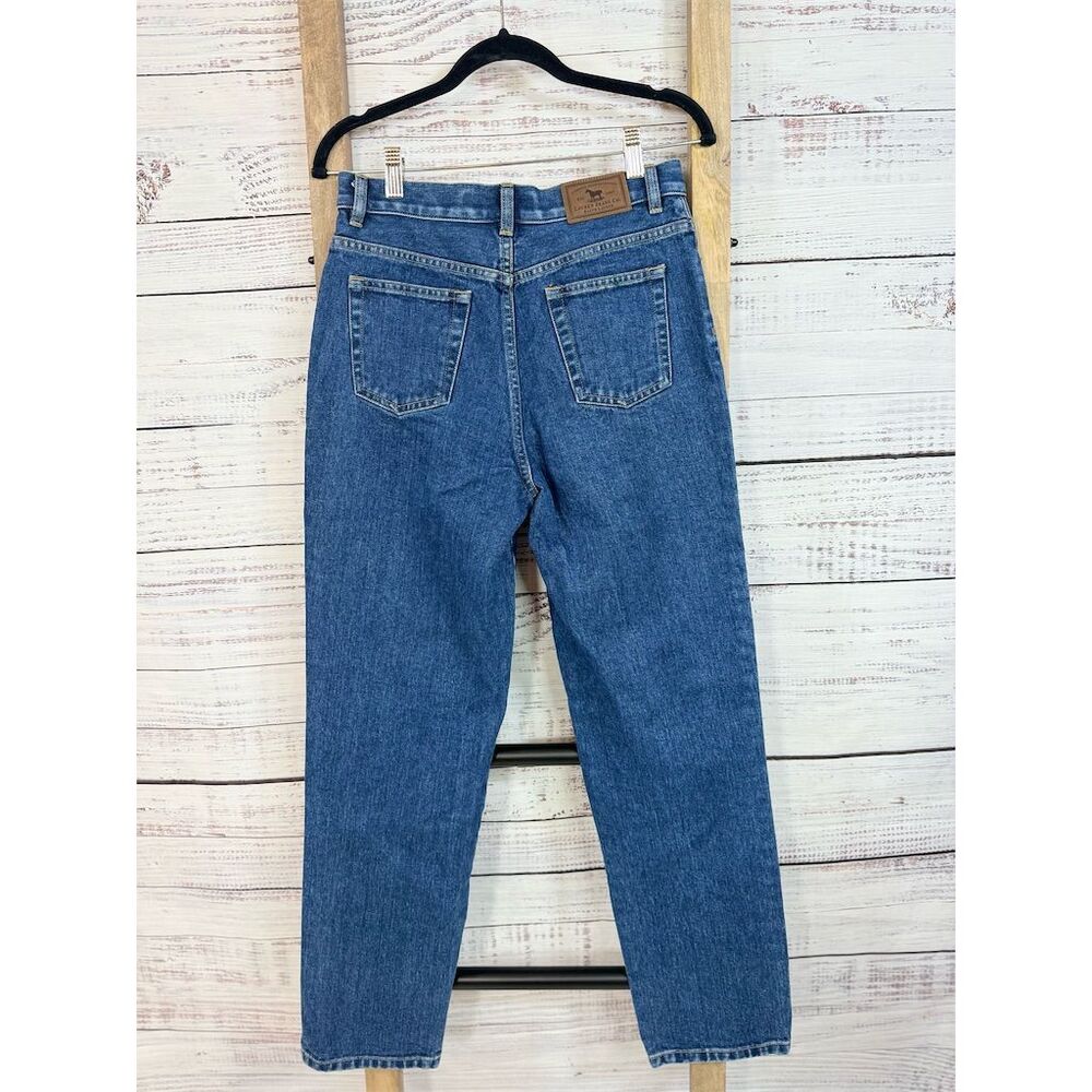 Lauren Jeans Co. Women's Petite High-Rise Straight Leg Jeans Blue - Picture 2 of 12